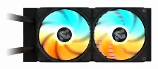 Sistema De Enfriamiento Liquido Gigabyte Gaming 240, 2x 120mm, Hasta 2200rpm, Argb, Negro